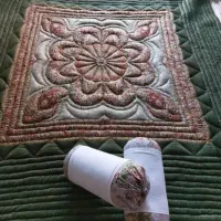 لحاف کرسی مدل ناصری دست دوز ابعاد 4 در 4 سفارشی|رختخواب، بالش، پتو|تهران, شهید رجایی|دیوار