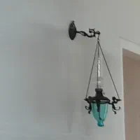 یک جفت لوستر و چراغ آویز