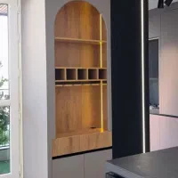 تی وی وال مدل 0270 TV WALL کافی بار|خدمات پیشه و مهارت|اصفهان, پرتمان|دیوار