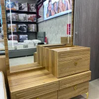 ست میز آرایش آینه چراغدار  صندلی|تخت و سرویس خواب|شاهین‌شهر, عطار|دیوار