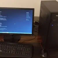 کامپیوتر گیمینگ بهمراه مانیتور گیمینگ