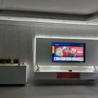 کنسول تلویزیون و شلف|بوفه، ویترین، کنسول|گنبد کاووس, |دیوار