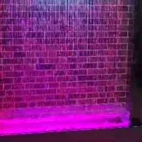 انواع نازل استیل پرده ایی بارانی شیشه ایی و استخری|مصالح و تجهیزات ساختمان|یزد, |دیوار