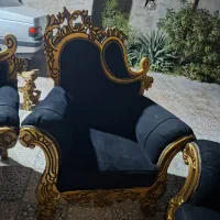 مبل سالم ۷نفره ونهارخوری ۶نفره باهم فروشی هست|مبلمان خانگی و میز عسلی|بندرعباس, |دیوار