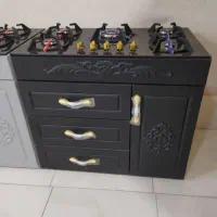 اجاق گاز طرح فر کابینتی تمام ام دی اف تهران گاز