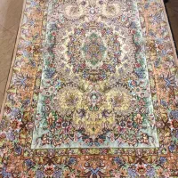 قالیچه مهرانه کف ابریشم