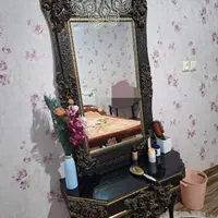 آینه و شمعدان کاملا سالم و تمیز