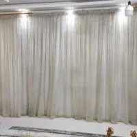 پرده حریر و آستر|پرده، رانر، رومیزی|مشهد, چهارچشمه|دیوار