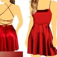 لباس خواب ساتن اعلا بند دار