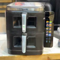 هواپز دو طبقه ساچی/سرخکن بدون روغن/سرخ کن رژیمی