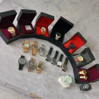 تعدادی ساعت مچی سه موتوره فعال تک موتوره و ست اصلی