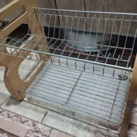 آبچکان چوبی و استیل آشپزخانه درحد نونو
