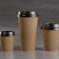 لیوان بیرونبر سه جداره / قهوه / کافه / TakeAway