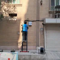 استخدام نیرو کار برای کابل کشی مخابرات