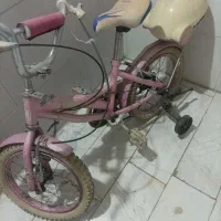 دوچرخه دخترانه صورتی