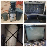 تعدادی وسیله خانگی و CNG و آمپلی فایر