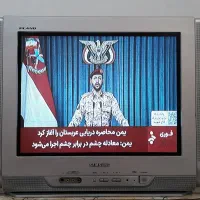 تلویزیون 21 اینچ صفحه تخت سامسونگ سالم باکنترل نو