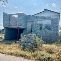 بنا ۱۰۰ متری نیمه کاره نیم پیلوت|فروش خانه و ویلا|چاف و چمخاله, |دیوار