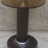 یک عدد میز عسلی و یک عدد میز شیشه ای|مبلمان خانگی و میز عسلی|آبیک, |دیوار