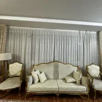 پرده تور با والن