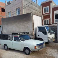 باربری اسباب کشی منزل وانت بار کامیون کارگر خالی