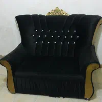 مبلمان ۷ نفره قهوه ای سلطنتی