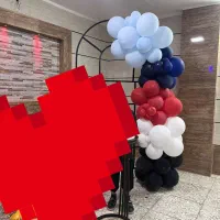 ریسه بادکنک سالم 80 تا بادکنک