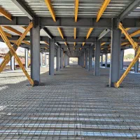 اجرای سقف عرشه فولادی و گل میخ