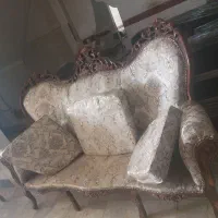 مبل ۷نفره سلطنتی کارکرده|مبلمان خانگی و میز عسلی|اهر, |دیوار