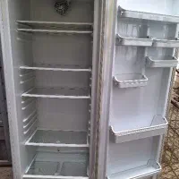 یخچال الکترو استیل کاملا سالم