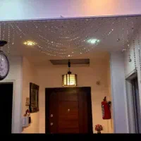 پرده های کریستال جایگزین پرده های نخی، زیبا مدرن،