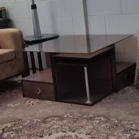 میز وسط مبلی چوبی