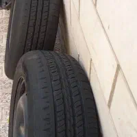 رینگ و لاستیک سایز۱۵(مخصوص ال۹۰)|قطعات یدکی و لوازم جانبی|ری, منصوریه منگل|دیوار