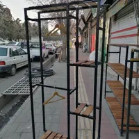 قفسه کف چوبی روس اتصالی (رگال) کد101|کتابخانه، شلف، قفسه‌های دیواری|ارومیه, |دیوار