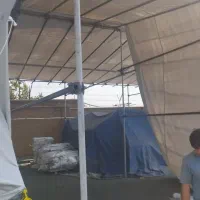 دوخت و نصب سایبان برزنت و کانتینری چرمی|کوهنوردی و کمپینگ|تهران, بهمن یار|دیوار