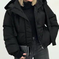 کاپشن کلاه دار ضد آب کاملا نو و استفاده نشده