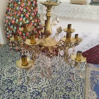 لوستر پنج شاخه|لوستر و چراغ آویز|تهران, خزانه|دیوار