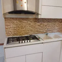 کابینت کار کرده هود و گاز|کتابخانه، شلف، قفسه‌های دیواری|رشت, رشتیان|دیوار