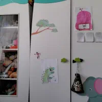 تخت نو  -ویترین-کمد لباس