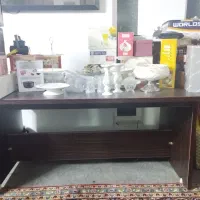 میز ناهارخوری یا میز کنفرانس و صندلی انتظار اداری|مبلمان اداری|بابل, |دیوار