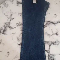 شلوار جین نیم بگ زنانه