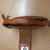 کیف زنانه چرم طبیعی دستدوز|کیف، کفش، کمربند|گنبد کاووس, |دیوار