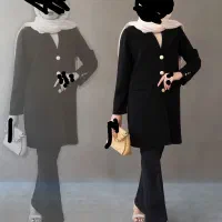 کت مشکی کرپ مروجیت ویتنام