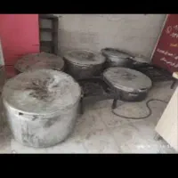 قابلمه و دیگ بزرگ و تک شعله