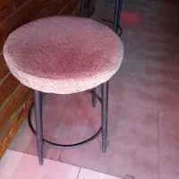 صندلی کافه.کابینت فلزی.آب چکون