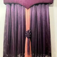 پرده وکتیبه ست باهم