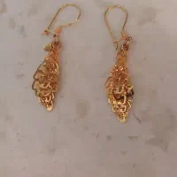 گوشواره طلا زیبا و به چشم خیلی قشنگه