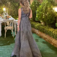 لباس مجلسی تمام سنگ دوزی شده نو|لباس|شهریار, شهرک وائین|دیوار