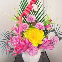 گلهای مصنوعی وسبد خنچه به قیمت پایین