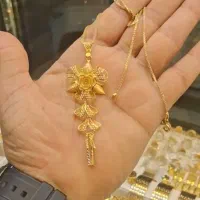 گردنبند مدل زیبای پنج شیر در گالری فرهاد